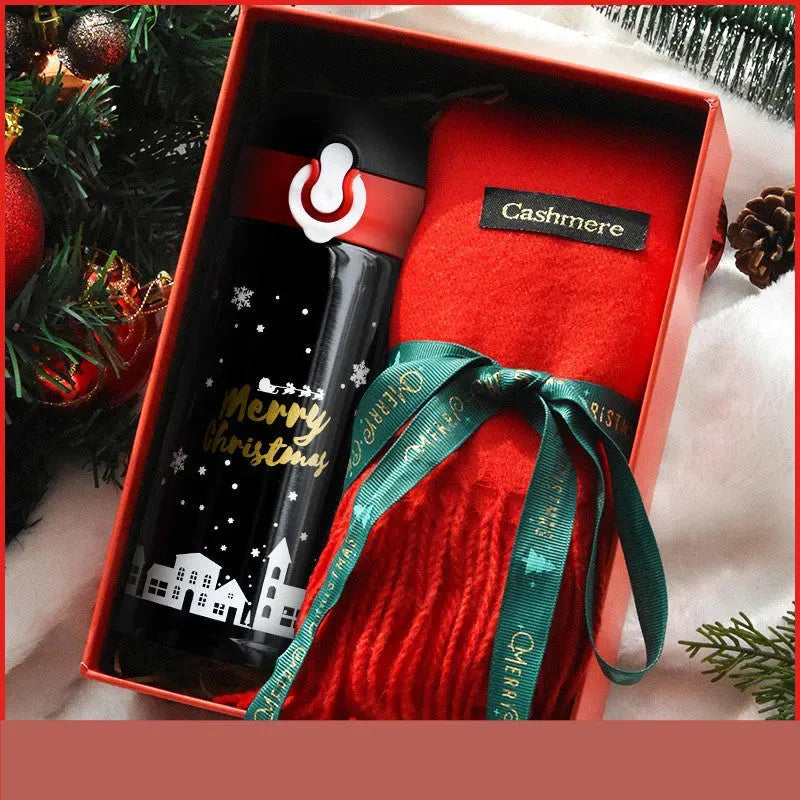 Christmas Gift Female Thermos Cup Gift Box Set - Bellarte Enchanté Christmas Gift Female Thermos Cup Gift Box Set