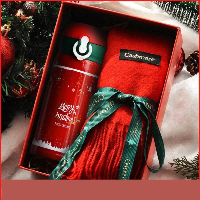 Christmas Gift Female Thermos Cup Gift Box Set - Bellarte Enchanté Christmas Gift Female Thermos Cup Gift Box Set