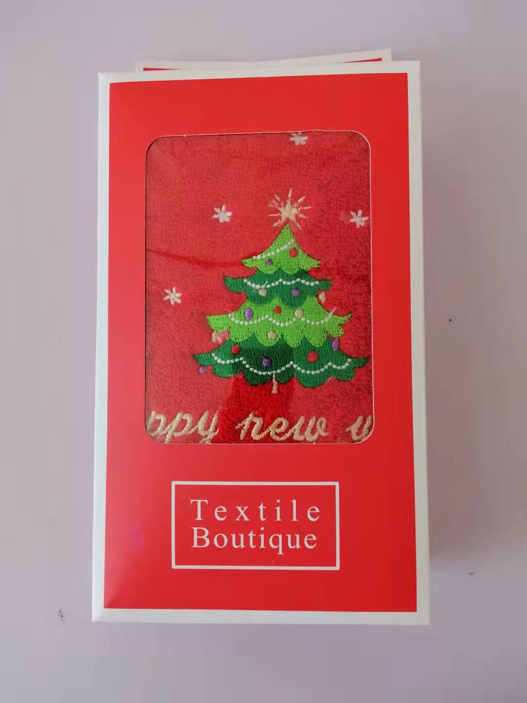 Christmas Gift Towel Cotton Face Towel Santa Claus - Bellarte Enchanté Christmas Gift Towel Cotton Face Towel Santa Claus