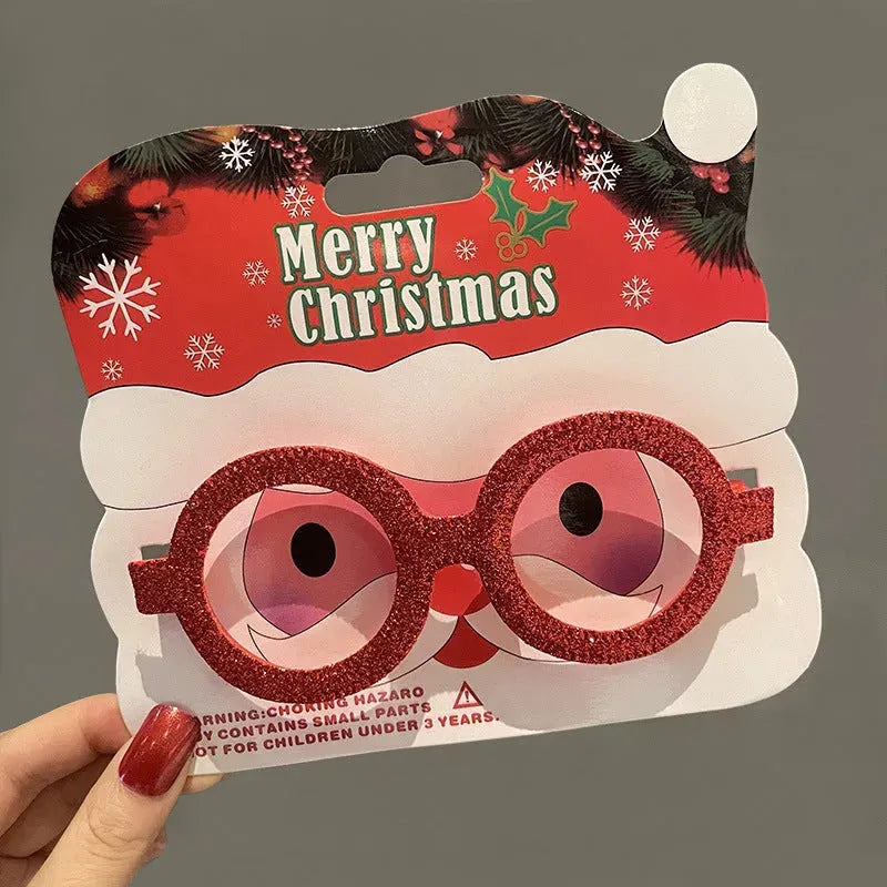 Christmas Glasses Frame Female Elk Dress Up Gift Party Glasses - Bellarte Enchanté Christmas Glasses Frame Female Elk Dress Up Gift Party Glasses