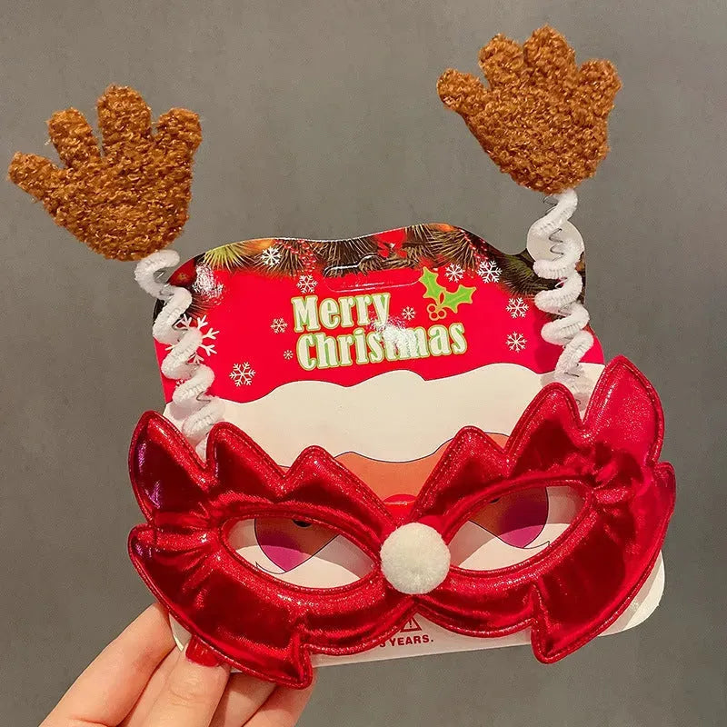 Christmas Glasses Frame Female Elk Dress Up Gift Party Glasses - Bellarte Enchanté Christmas Glasses Frame Female Elk Dress Up Gift Party Glasses