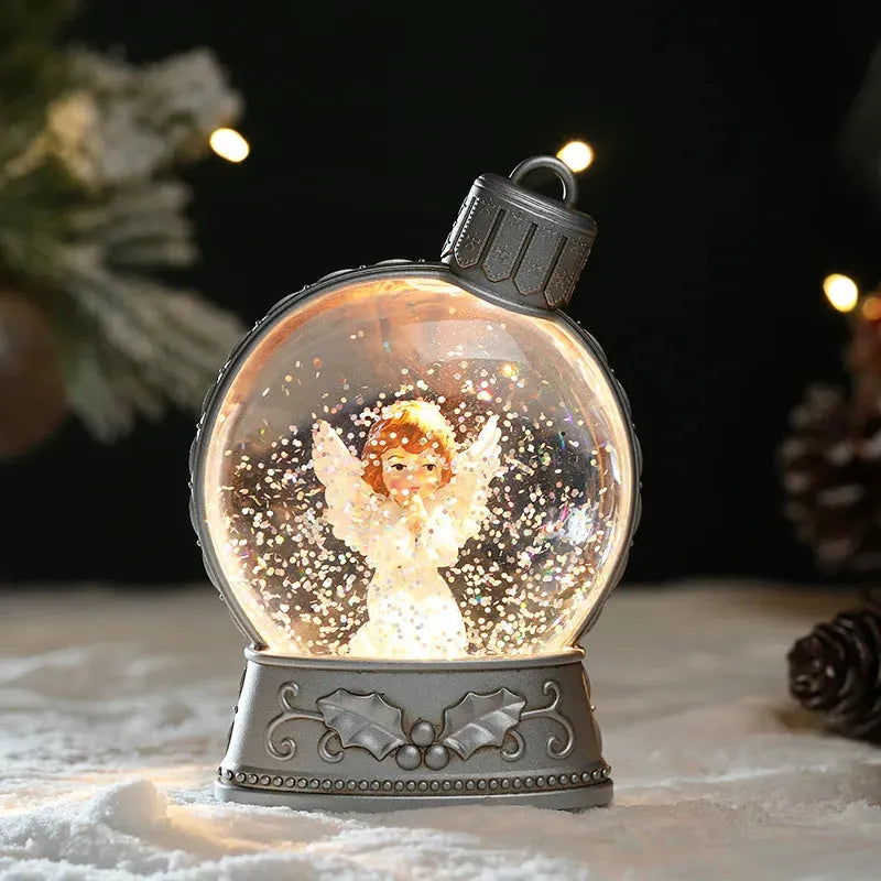 Christmas Holiday Decorations Luminous Simulation Flat Light LED Decoration Scene Layout Flame Light Home Decor - Bellarte Enchanté Christmas Holiday Decorations Luminous Simulation Flat Light LED Decoration Scene Layout Flame Light Home Decor