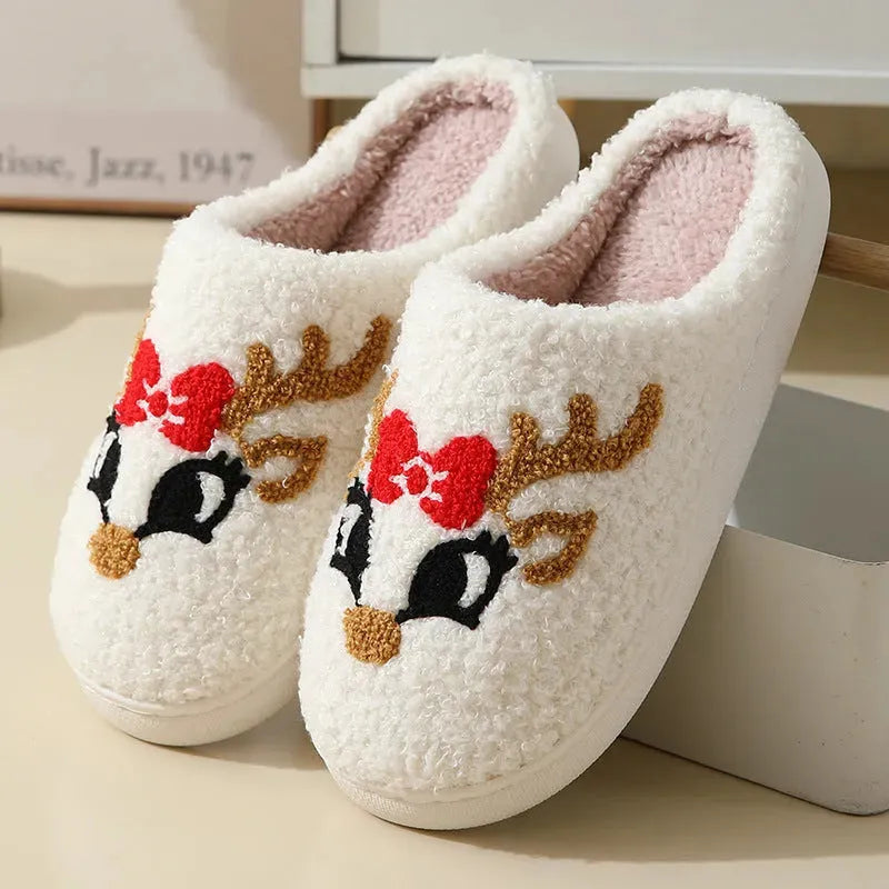 Christmas Home Slippers Cute Santa Claus - Bellarte Enchanté Christmas Home Slippers Cute Santa Claus
