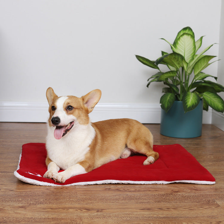 Christmas Pet Mat Super Soft Dog Mat For Christmas - Bellarte Enchanté Christmas Pet Mat Super Soft Dog Mat For Christmas