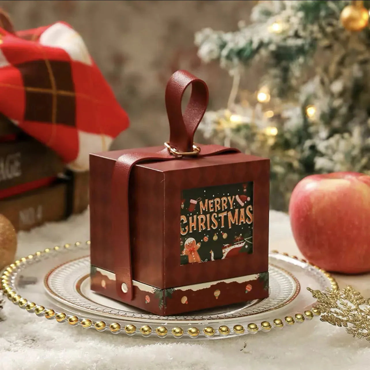 Christmas Portable Gift Box Packaging Bag - Bellarte Enchanté Christmas Portable Gift Box Packaging Bag