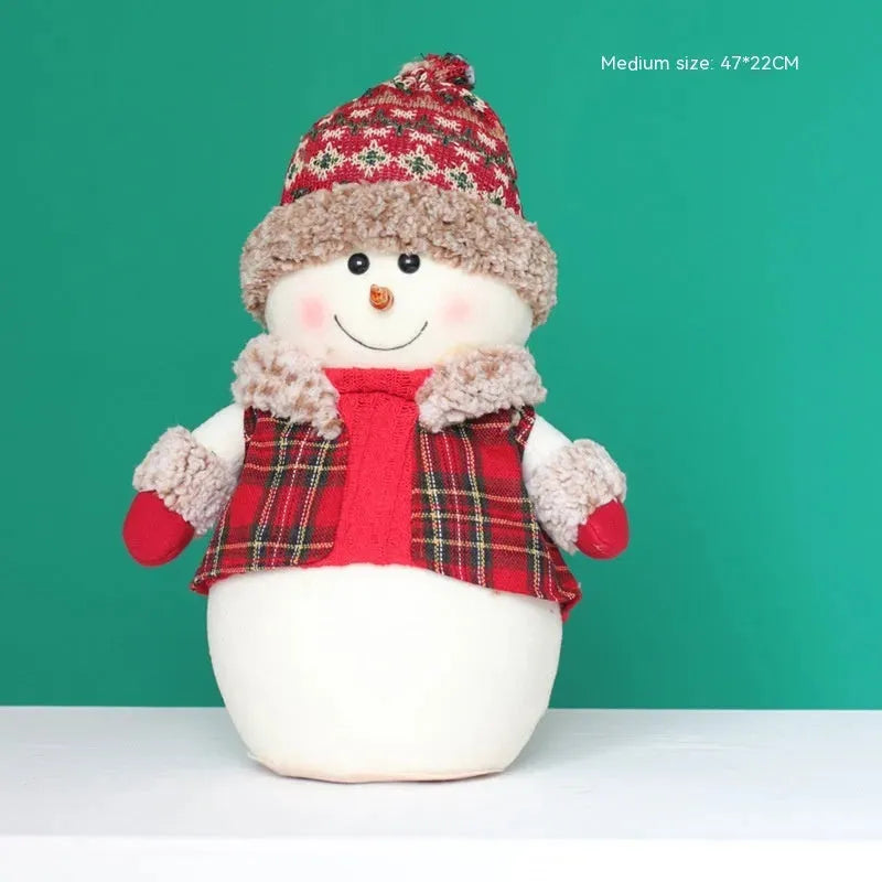 Christmas Red Fabric Retractable Long Legs - Bellarte Enchanté Christmas Red Fabric Retractable Long Legs