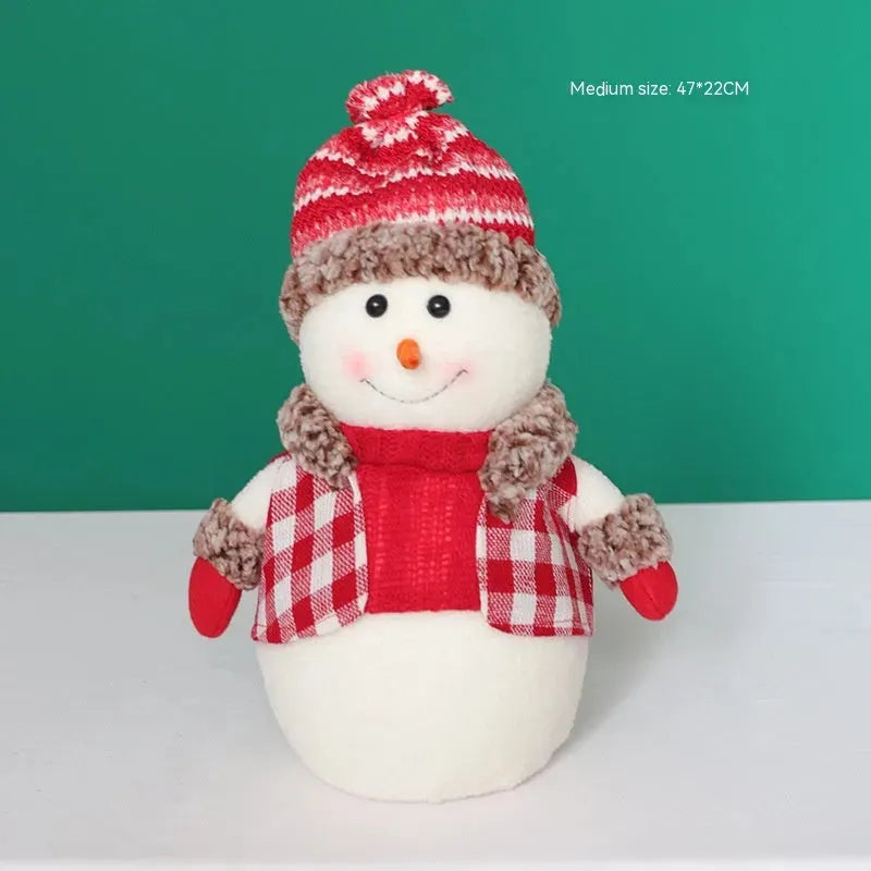 Christmas Red Fabric Retractable Long Legs - Bellarte Enchanté Christmas Red Fabric Retractable Long Legs