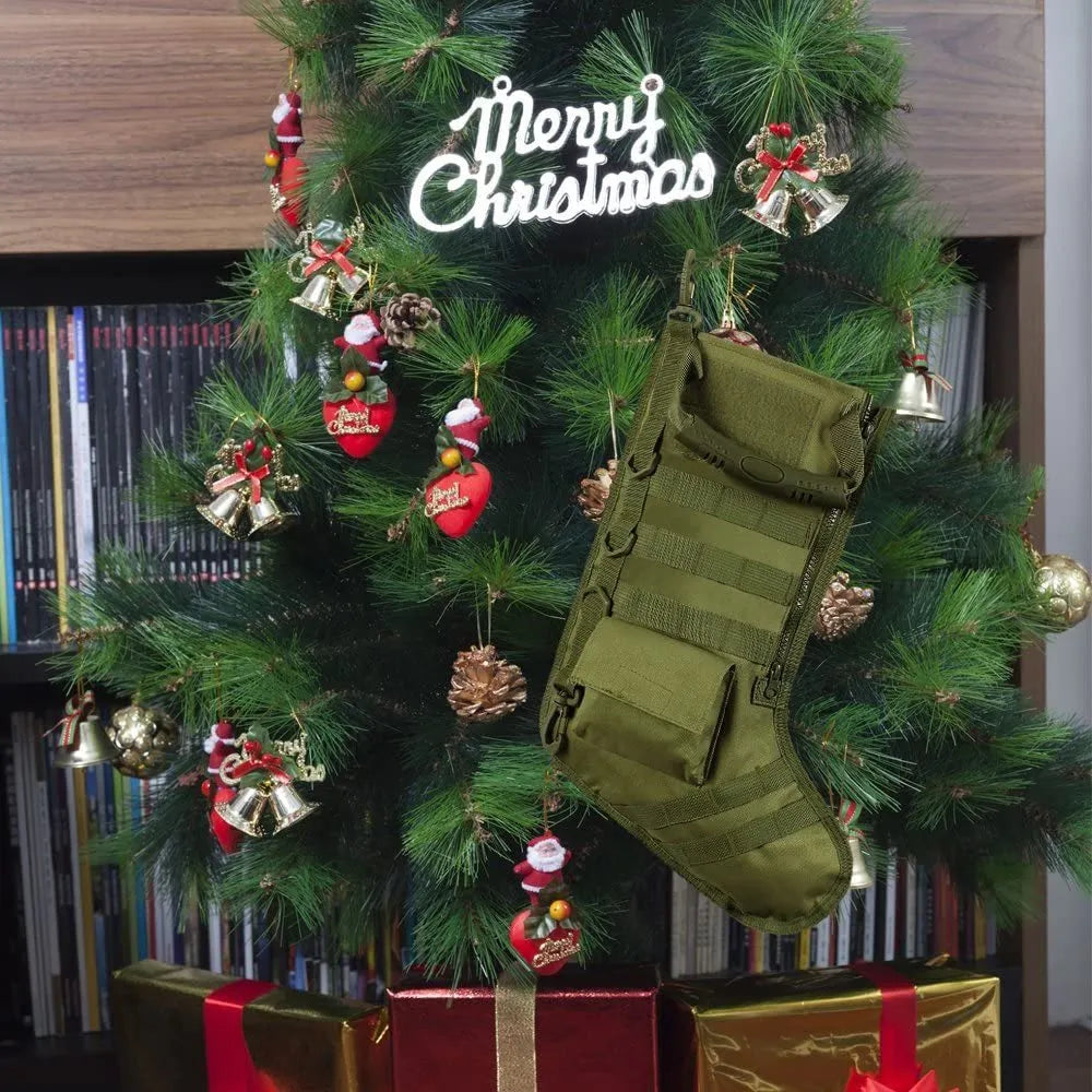 Christmas stocking bag military storage bag - Bellarte Enchanté Christmas stocking bag military storage bag