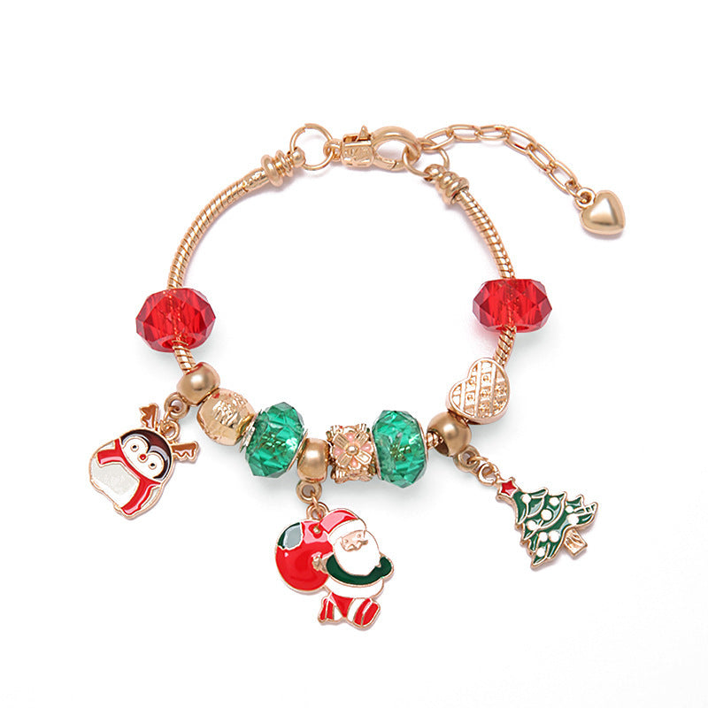 Christmas Stockings Diy Children's David's Deer Snowman Pendant Bracelet Suit - Bellarte Enchanté Christmas Stockings Diy Children's David's Deer Snowman Pendant Bracelet Suit