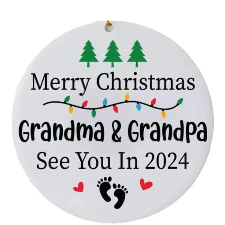 Christmas Tree Pendant Gift For Parents-to-be - Bellarte Enchanté Christmas Tree Pendant Gift For Parents-to-be