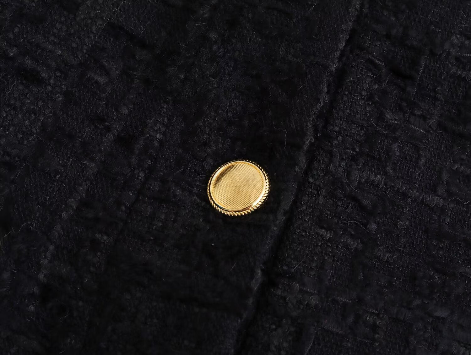 Classic Style Texture Short Bomber Jacket Coat - Bellarte Enchanté Classic Style Texture Short Bomber Jacket Coat