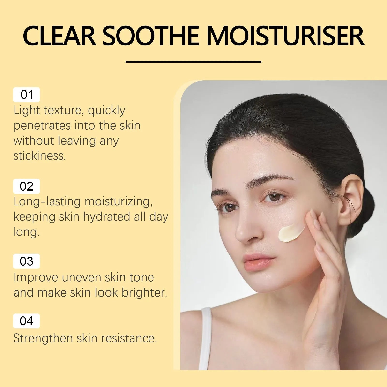 Clear Face Moisturizing Cream Nourish Skin - Bellarte Enchanté Clear Face Moisturizing Cream Nourish Skin