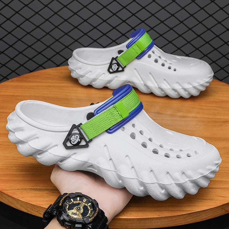 Closed Toe Hollow-out Plus Size Sandals - Bellarte Enchanté Closed Toe Hollow-out Plus Size Sandals