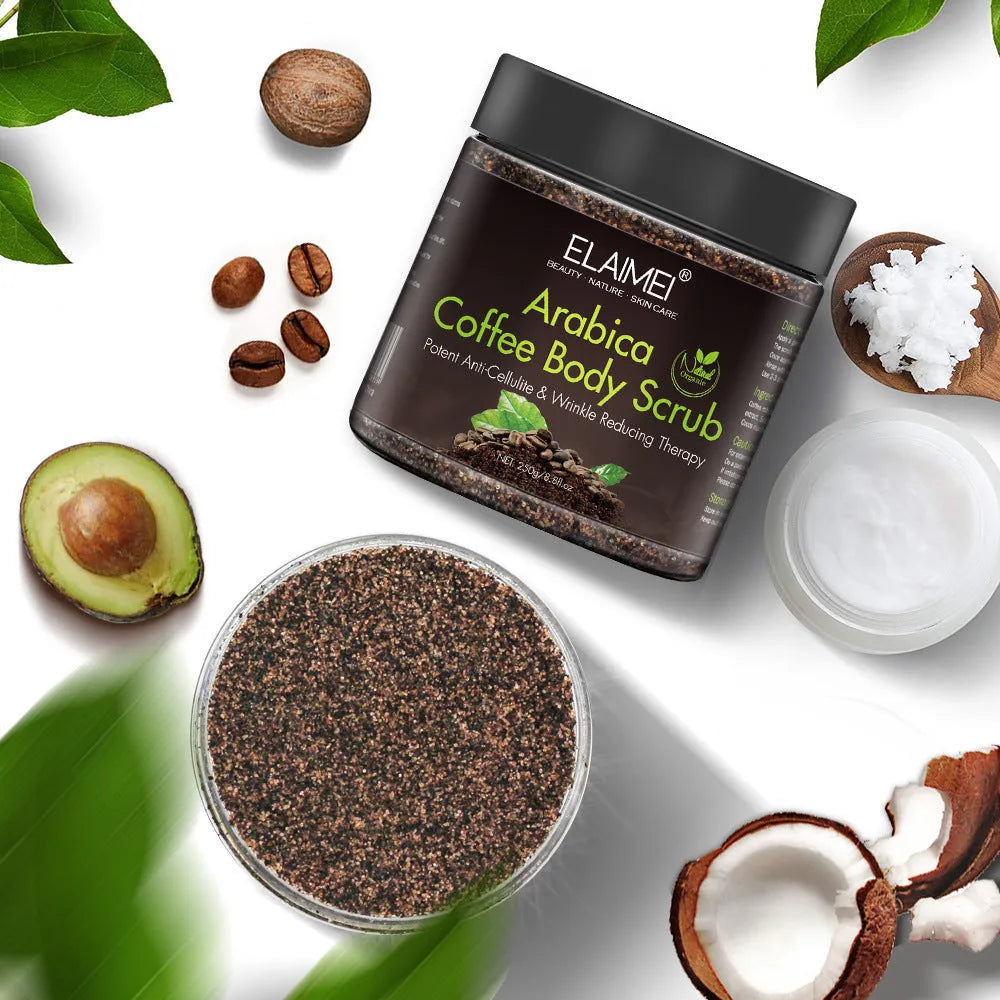 Coffee scrub exfoliating body scrub - Bellarte Enchanté Coffee scrub exfoliating body scrub
