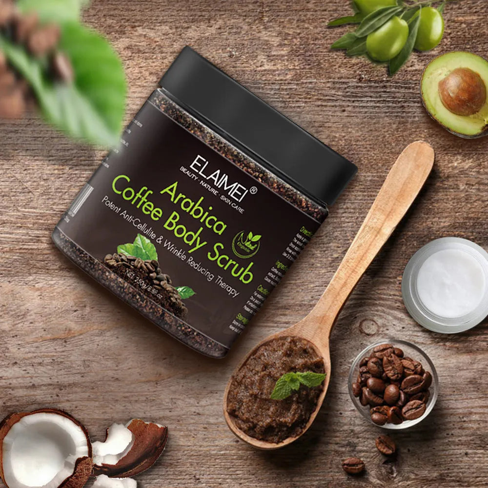 Coffee scrub exfoliating body scrub - Bellarte Enchanté Coffee scrub exfoliating body scrub