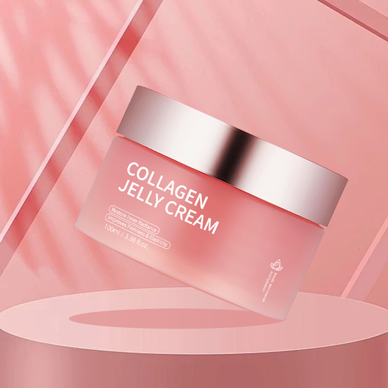 Collagen Jelly Face Cream Nicotinamide Gel Moisturizing And Brightening Facial Mask Anti-aging Shrinks Pores Jelly Cream Essence - Bellarte Enchanté Collagen Jelly Face Cream Nicotinamide Gel Moisturizing And Brightening Facial Mask Anti-aging Shrinks Pores Jelly Cream Essence
