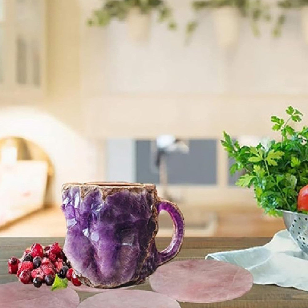 Color Crystal Coffee Resin Cup - Bellarte Enchanté Color Crystal Coffee Resin Cup