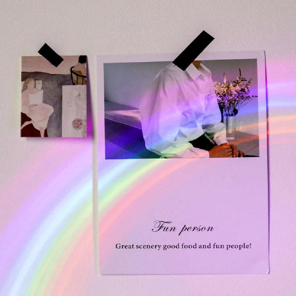 Colorful Rainbow Projection Lamp LED Night Light Shell Light Novelty Rechargeable Night Light for Children Kids Gift Light - Bellarte Enchanté Colorful Rainbow Projection Lamp LED Night Light Shell Light Novelty Rechargeable Night Light for Children Kids Gift Light