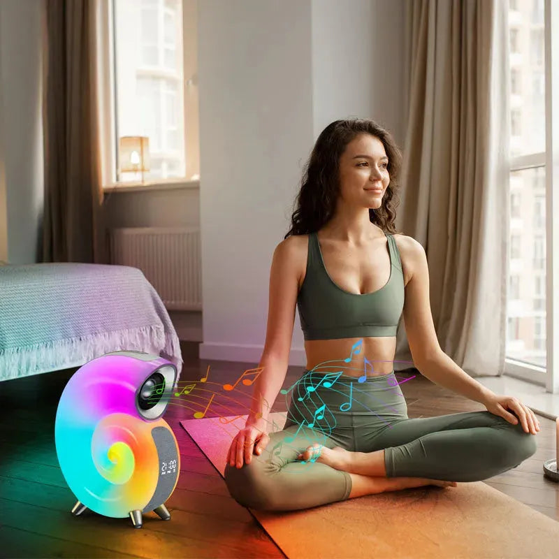 Conch Smart RGB Atmosphere Light Bluetooth Speaker - Bellarte Enchanté Conch Smart RGB Atmosphere Light Bluetooth Speaker