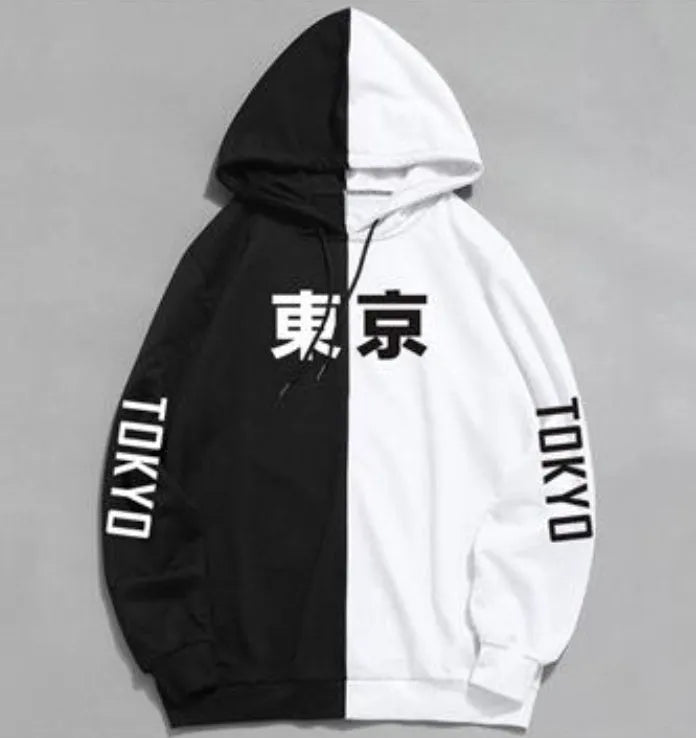 cool Tokyo print Harajuku pullover hoodie thin sweatshirt - Bellarte Enchanté cool Tokyo print Harajuku pullover hoodie thin sweatshirt