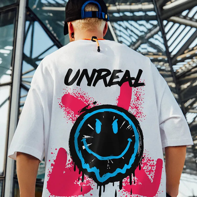 Cotton New Man's T-Shirt Harajuku Summer - Bellarte Enchanté Cotton New Man's T-Shirt Harajuku Summer