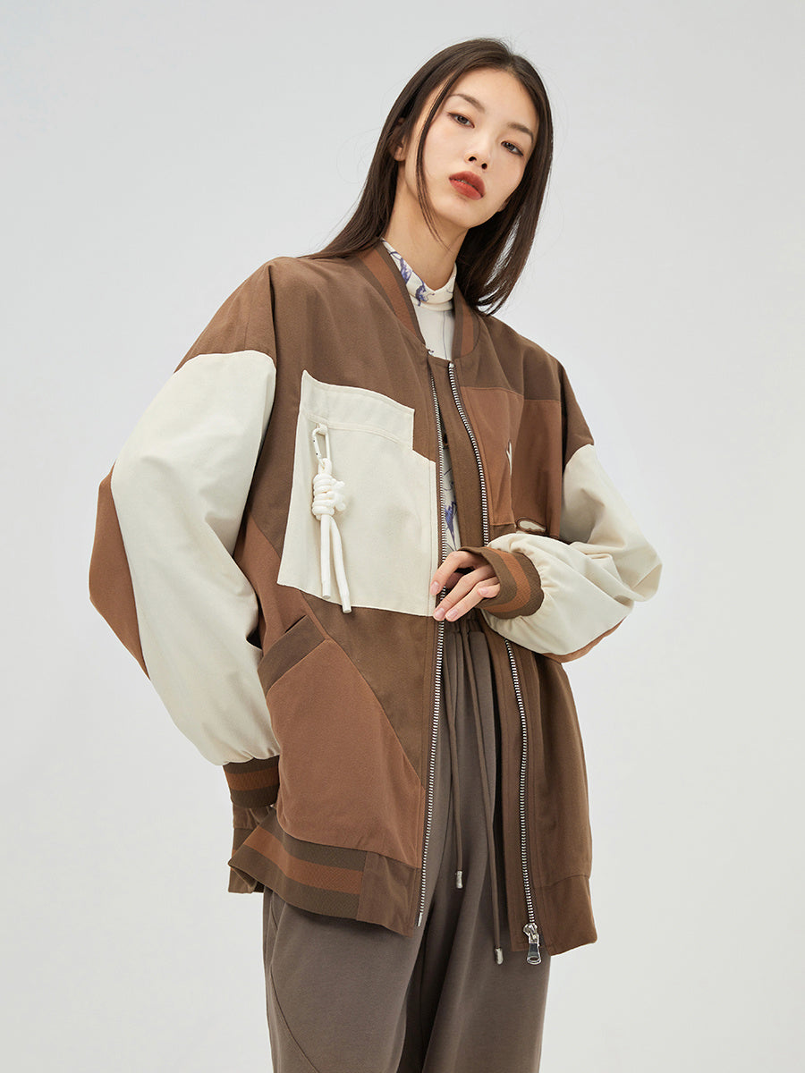 Couples' National Trendy Jackets With Contrast Color Stitching - Bellarte Enchanté Couples' National Trendy Jackets With Contrast Color Stitching