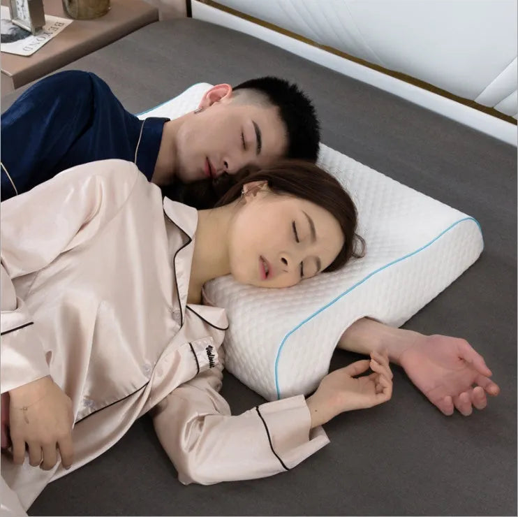 Couples Pillow Arched Cuddle Pillow With Slow Rebound Memory Foam For Arm Rest Hand Pillow - Bellarte Enchanté Couples Pillow Arched Cuddle Pillow With Slow Rebound Memory Foam For Arm Rest Hand Pillow