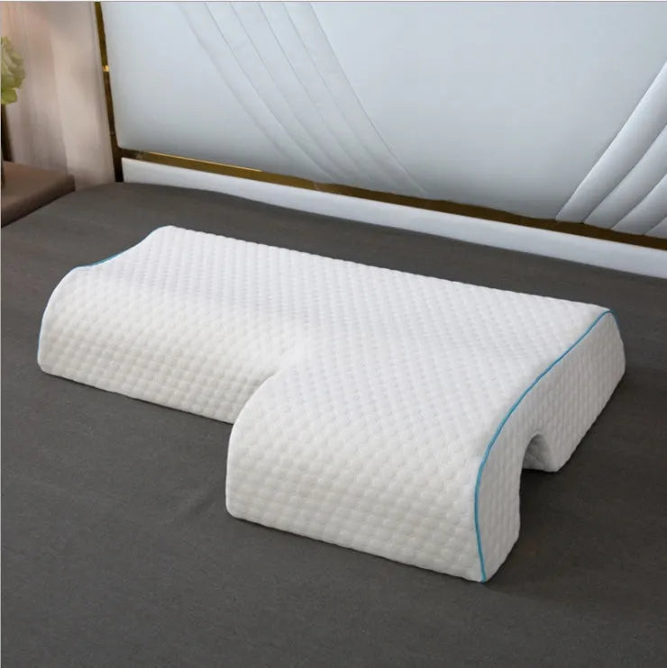 Couples Pillow Arched Cuddle Pillow With Slow Rebound Memory Foam For Arm Rest Hand Pillow - Bellarte Enchanté Couples Pillow Arched Cuddle Pillow With Slow Rebound Memory Foam For Arm Rest Hand Pillow