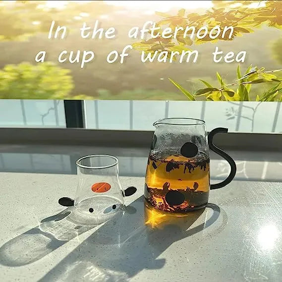 Cow Carafe Pitcher Cow Water Pitcher With Cup Bedside Water Carafe Cow Glass Set Cow Pitcher Water Carafe With Glass Cup For Nightstand - Bellarte Enchanté Cow Carafe Pitcher Cow Water Pitcher With Cup Bedside Water Carafe Cow Glass Set Cow Pitcher Water Carafe With Glass Cup For Nightstand