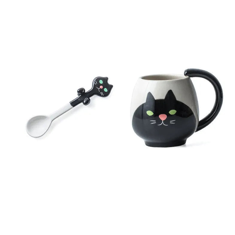 Creative Cartoon Ceramic Water Cup Mark - Bellarte Enchanté Creative Cartoon Ceramic Water Cup Mark