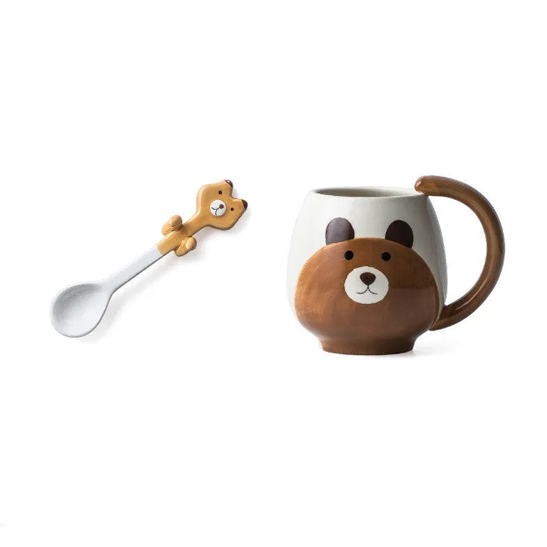 Creative Cartoon Ceramic Water Cup Mark - Bellarte Enchanté Creative Cartoon Ceramic Water Cup Mark