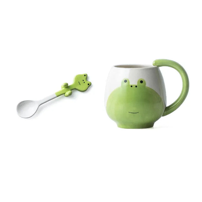 Creative Cartoon Ceramic Water Cup Mark - Bellarte Enchanté Creative Cartoon Ceramic Water Cup Mark