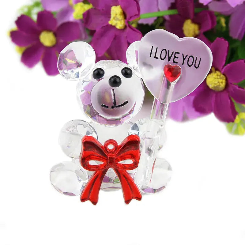 Creative Crystal Bear Car Decoration - Bellarte Enchanté Creative Crystal Bear Car Decoration