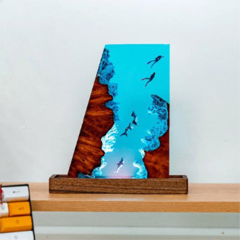 Creative Diver Marine Animal Small Night Lamp - Bellarte Enchanté Creative Diver Marine Animal Small Night Lamp