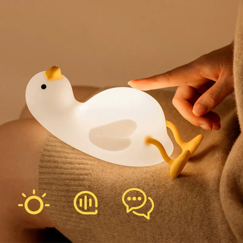 Creative Duck Lamp Reading Funny Night Light Led Lights - Bellarte Enchanté Creative Duck Lamp Reading Funny Night Light Led Lights