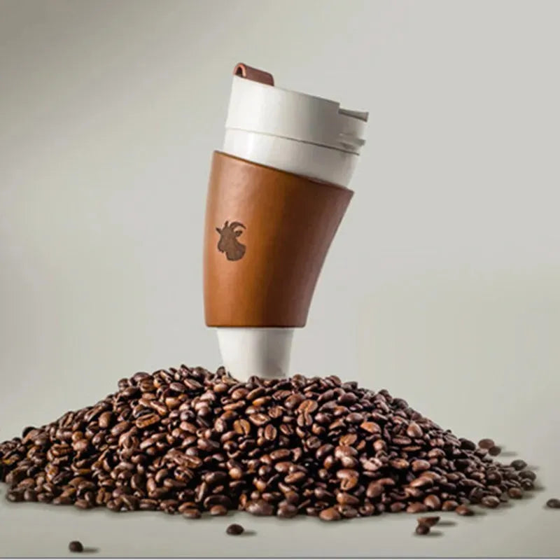 Creative Goat Horns Coffee Mug - Bellarte Enchanté Creative Goat Horns Coffee Mug