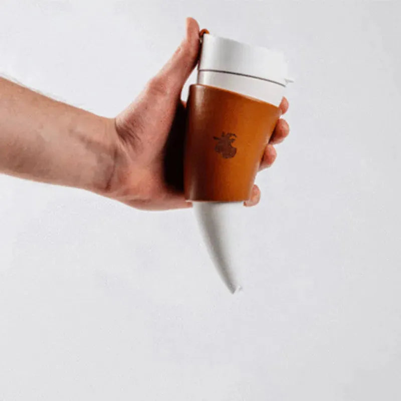 Creative Goat Horns Coffee Mug - Bellarte Enchanté Creative Goat Horns Coffee Mug