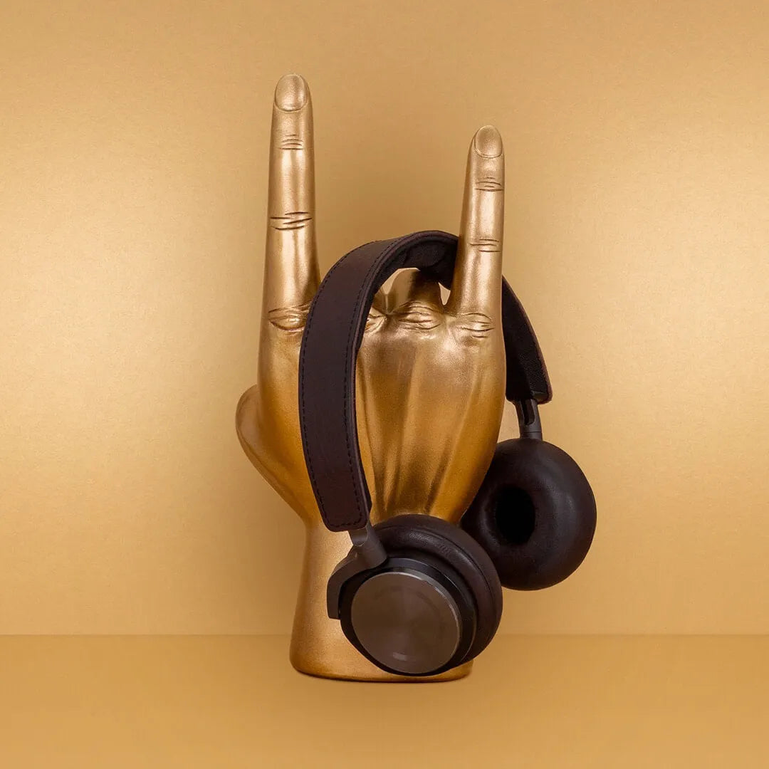 Creative Gold Finger Shape Earphone Holder - Bellarte Enchanté Creative Gold Finger Shape Earphone Holder