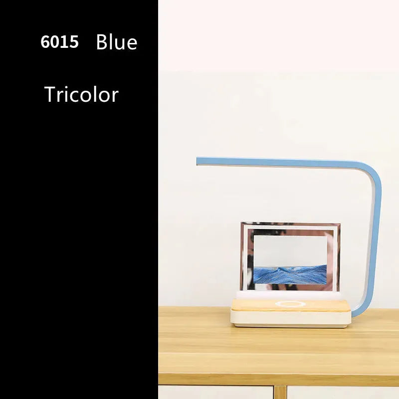 Creative Lamp Decompression Cure Bedroom Quicksand Painting Hourglass Pendant 3D Night LED Light - Bellarte Enchanté Creative Lamp Decompression Cure Bedroom Quicksand Painting Hourglass Pendant 3D Night LED Light