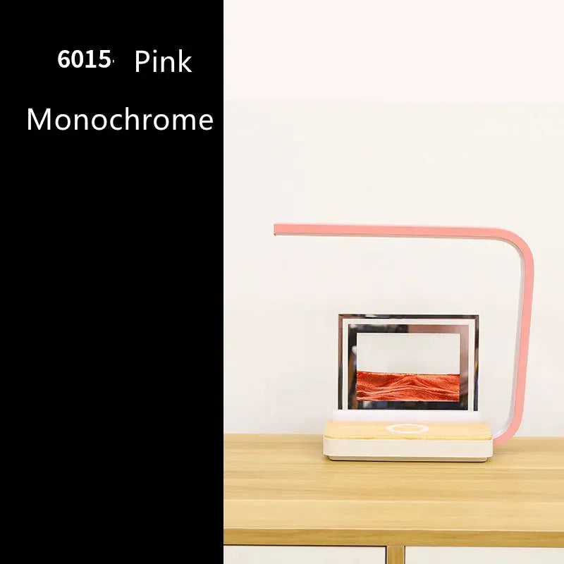 Creative Lamp Decompression Cure Bedroom Quicksand Painting Hourglass Pendant 3D Night LED Light - Bellarte Enchanté Creative Lamp Decompression Cure Bedroom Quicksand Painting Hourglass Pendant 3D Night LED Light