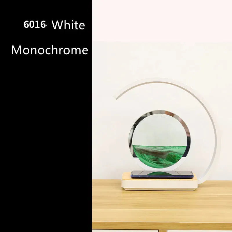 Creative Lamp Decompression Cure Bedroom Quicksand Painting Hourglass Pendant 3D Night LED Light - Bellarte Enchanté Creative Lamp Decompression Cure Bedroom Quicksand Painting Hourglass Pendant 3D Night LED Light