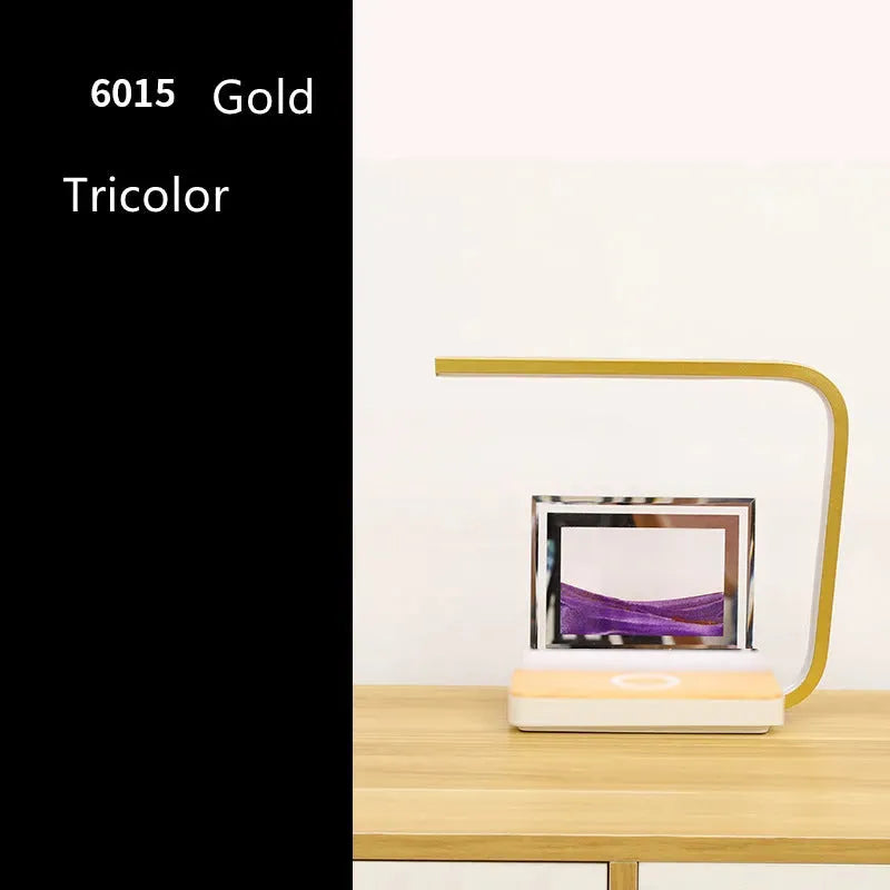 Creative Lamp Decompression Cure Bedroom Quicksand Painting Hourglass Pendant 3D Night LED Light - Bellarte Enchanté Creative Lamp Decompression Cure Bedroom Quicksand Painting Hourglass Pendant 3D Night LED Light