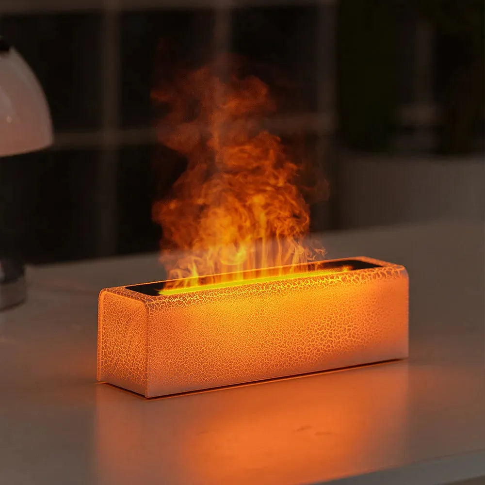 Creative New Lava Humidifier Colorful Flame Aromatherapy - Bellarte Enchanté Creative New Lava Humidifier Colorful Flame Aromatherapy