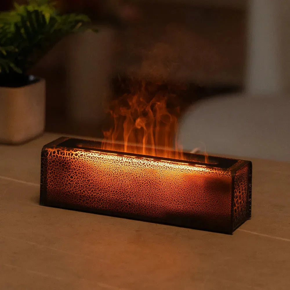Creative New Lava Humidifier Colorful Flame Aromatherapy - Bellarte Enchanté Creative New Lava Humidifier Colorful Flame Aromatherapy