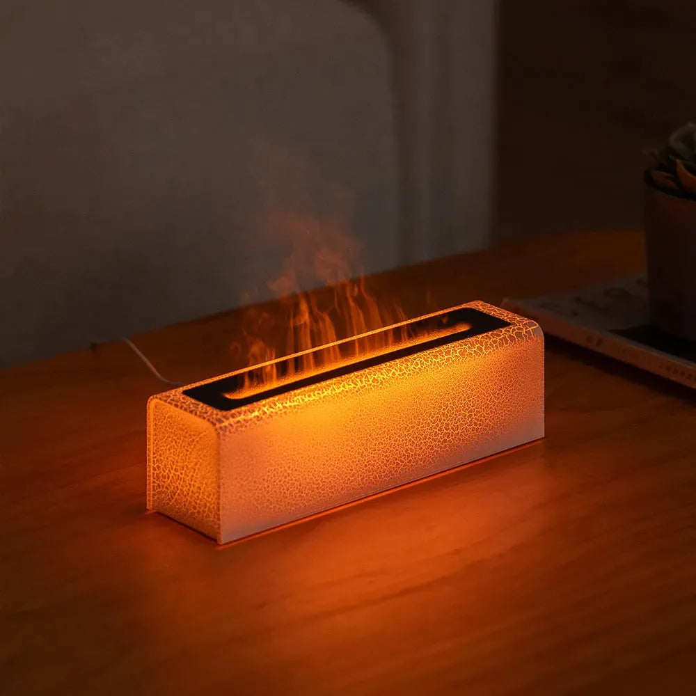 Creative New Lava Humidifier Colorful Flame Aromatherapy - Bellarte Enchanté Creative New Lava Humidifier Colorful Flame Aromatherapy