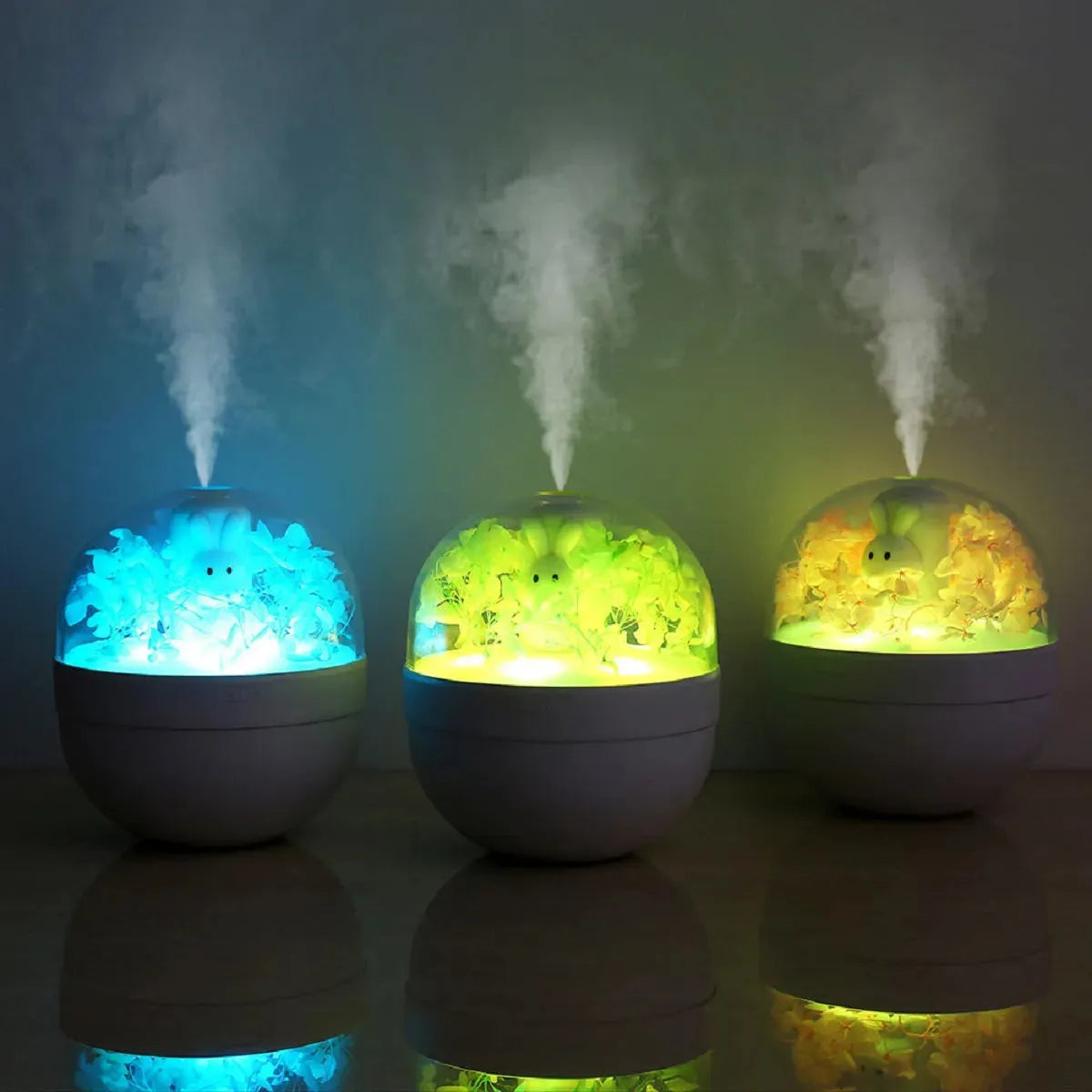 Creative Sweetheart Rabbit DIY Humidifier - Bellarte Enchanté Creative Sweetheart Rabbit DIY Humidifier