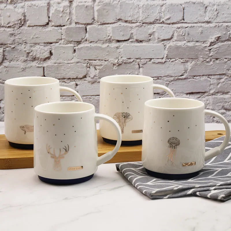 Creativity Custom Ceramic Mug Milk Cup Office Mug - Bellarte Enchanté Creativity Custom Ceramic Mug Milk Cup Office Mug