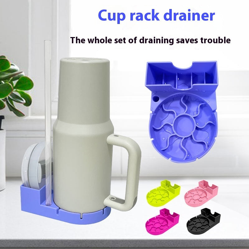 Cup Silicone Drainboard Storage Rack Kitchen Gadgets - Bellarte Enchanté Cup Silicone Drainboard Storage Rack Kitchen Gadgets