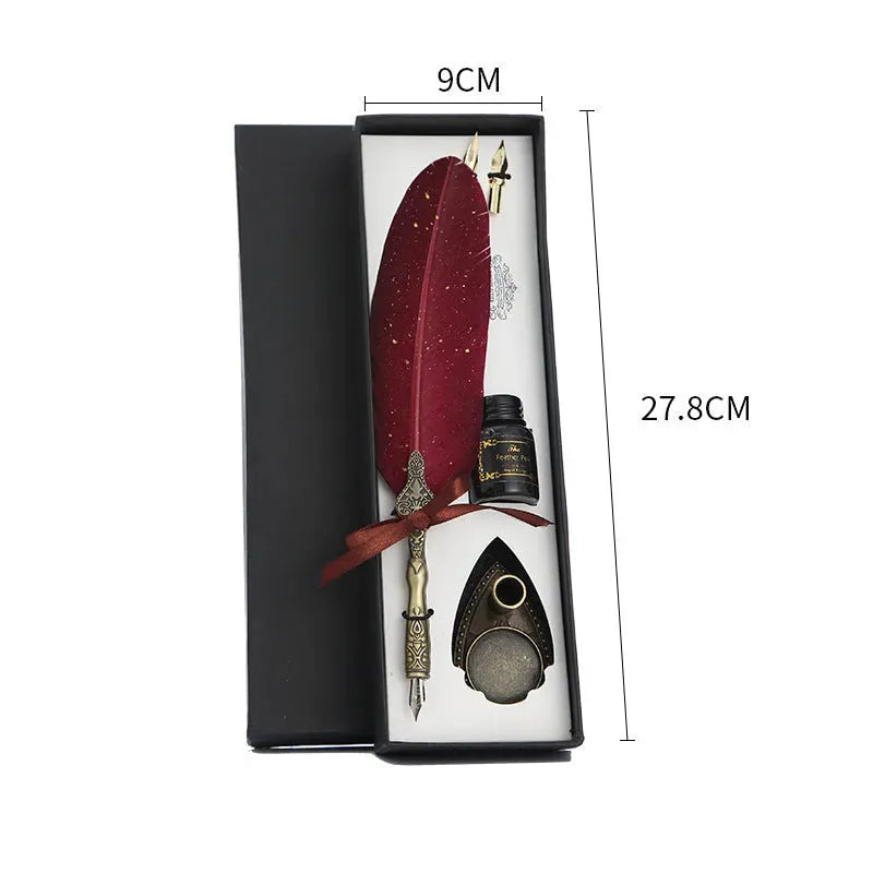 Customized Creative Glass Dip Pen Set - Bellarte Enchanté Customized Creative Glass Dip Pen Set