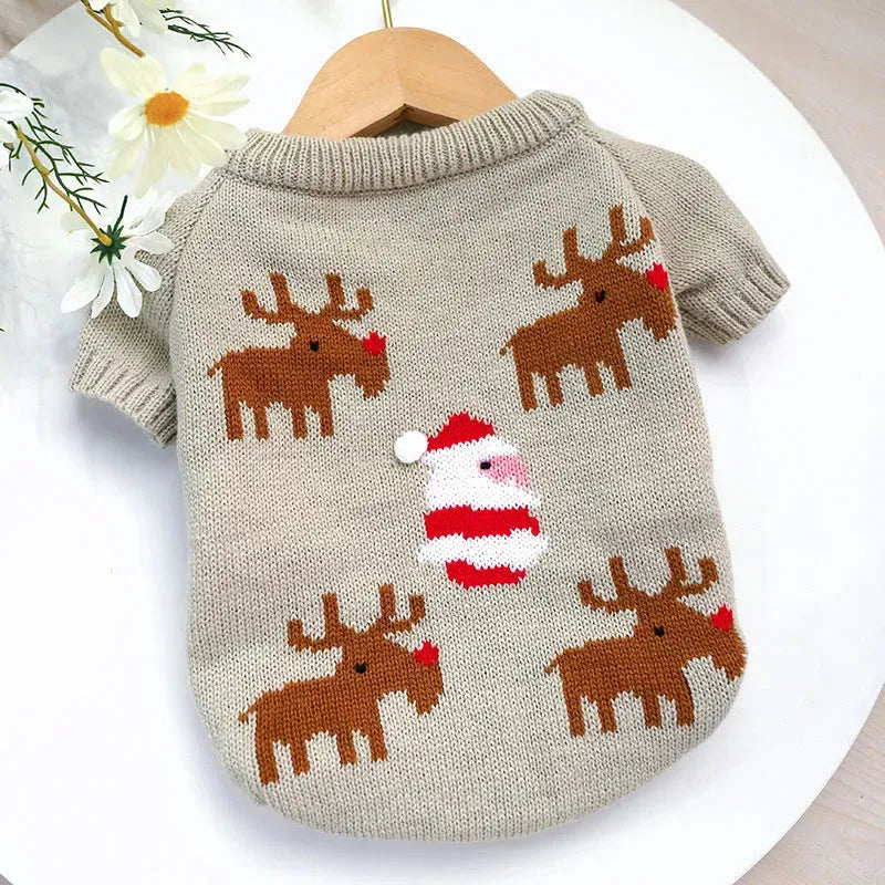 Cut Pet Christmas Sweater - Bellarte Enchanté Cut Pet Christmas Sweater